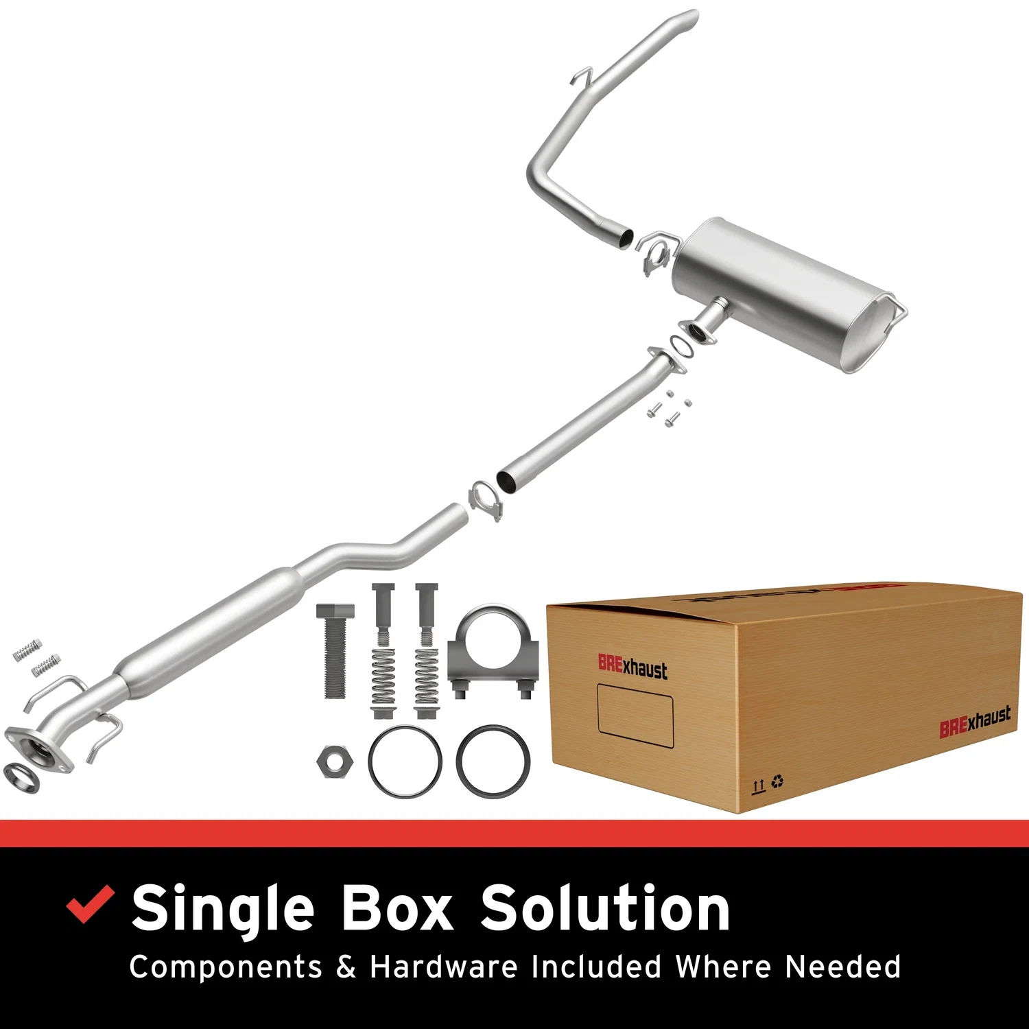 2011-2016 Toyota Sienna Direct-Fit Replacement Exhaust System 106-0939